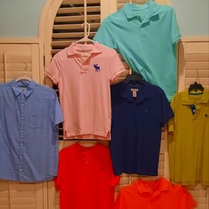 !!!! SOLD!!! ****excellent condition boys polo shirts brand names